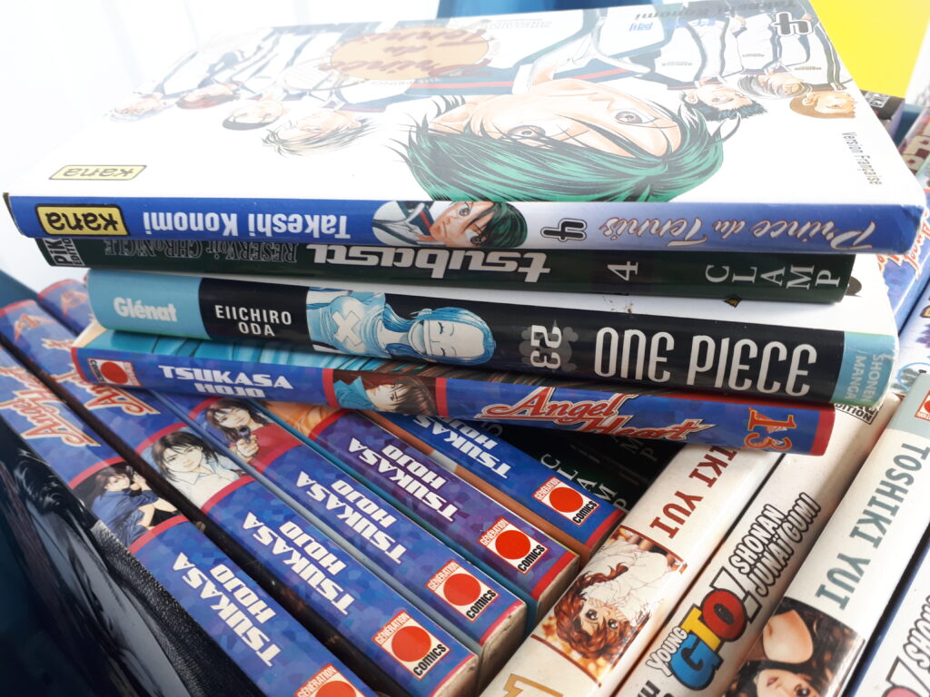 revendre ses mangas d'occasion
